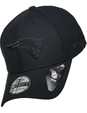 New Era BOB Team Poly 39Thirty Cap NEW ENGLAND PATRIOTS Schwarz Schwarz