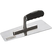 HAROMAC Venizianer Kelle mit abgerundeten Blechkanten Made in Germany, 240x100x 80mm|Mauerekelle, Glättekelle,Rostfrei…