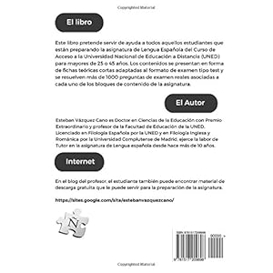 Lengua Española. UNED Acceso 25/45: UNED Acceso 25-45