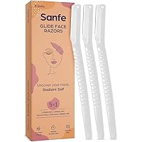 Sanfe Glide Women's Glide Face Razors (Pack Of 3)