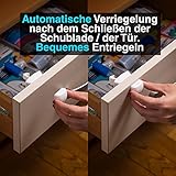 Vorteilspaket – magnetisches Schrankschloss und Schubladensicherung 15 Stück + 3 Schlüsseln. UVP 40€ erste 50 Kunden nur 19€! unsichtbare Kindersicherung für Schränke, Schubladen! - 8