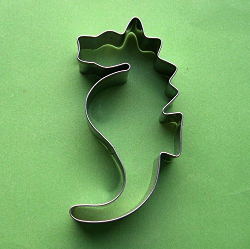 Ocean Creature Cookie Cutter Seepferdchen Seestern Dolphin Shark Shell Biscuit Edelstahl Fondant Form zum Backen Set - 2