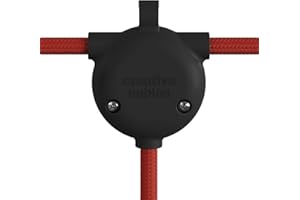 creative cables Eiva-3, conexión de 3 vías para Exterior IP65 - Negro