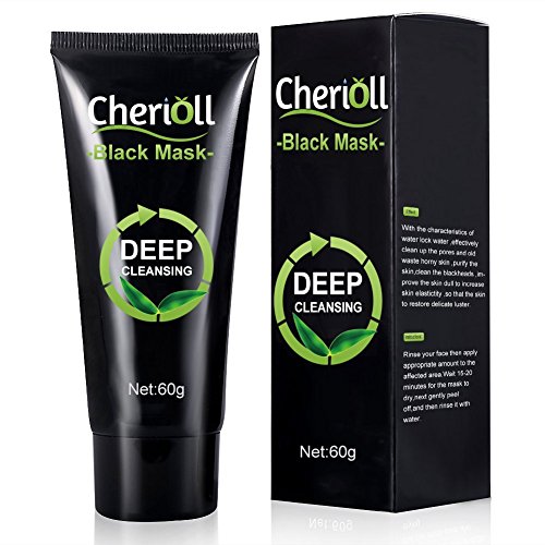 Black Head Maske,Gesichtsmaske Schwarz,Peel off Maske, Black Mask Mitesser,Bambuskohle Schwarz Maske,Peel off Maske Reinigungsmaske Tiefenreinigung Mitesser Akne Entferner Peel off Maske Pore Acne Peel Purifying Black Head Peel off Maske anti Akne, Reinigungsmaske Mitesser (60g) - 2