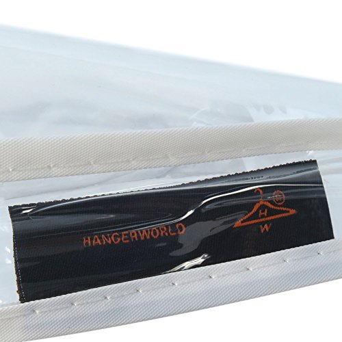 20 Wasserabweisende, lange Schulterabdeckungen – Transparent – Hangerworld - 5
