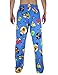 Angry Birds93 (Red, Hal, Chuck, Bomb) Mens Polar Fleece Pajama Pants M Multicolor