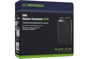 Dennerle Nano Heater Constant 35 W - Chauffage de régulation entièrement électronique pour Aquariums de 10 à 35 litres