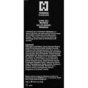 HOMMAGE Shave Gel: Revitalize 120 ml - Image 2