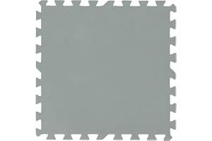 Bestway | Pool Golvskydd 9-Pack, Grå 50 cm x 50 cm