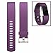 Produktbild Fitbit Laden 2 Band, tchapson Multi Farben Gurt Armband Ersatz für Fitbit Laden 2 Smartwatch Herzfrequenz Fitness Armband, violett