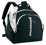  SALOMON - Bolsa para botas de esquí Boot Backpack, color Negro - blanco/negro, tamaño ns