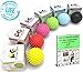 Produktbild Physix Gear Sport Professionelle Massagebälle - Lacrosse Ballset or Igel-Massageball Fußmassage – Tiefengewebsmassage, Akupressur, Plantarfasziitis, Stresstherapie, Reflexzonenmassage - GRATIS EBOOK
