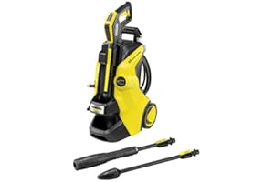 Kärcher K 5 Power Control Pressure Washer, pressure: max. 145 bar, flow rate: 500 l/h, area coverage: 40 m²/h, water filter, weight: 13 kg, high-pressure hose and gun, dirt blaster, spray lance