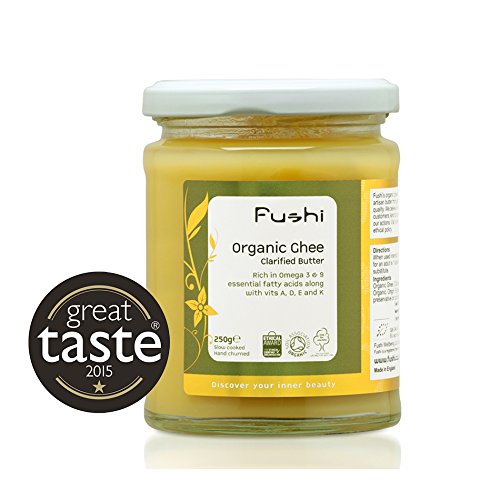 Fushi Grass Fed Ghee Clarified Butter 300ml, Organic Hand Churned
