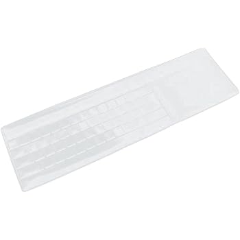 Housse Clavier Silicone Transparente Universelle - Pour PC Portable 15 à 17 Pouces - Protection Anti-poussière Et éclaboussures - Lavable, Ultra Fine