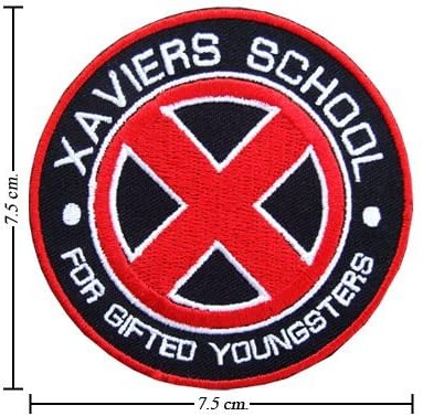X-men Patch Xaviers School Logo I Iron on Patch From Thailand by Made in Thailand