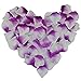 Produktbild candora® Vintage 2000pc/Set schöne Hochzeit Blütenblätter Blumen Seide Rose Dekoration für Hochzeit violett