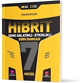 Hız Yayınları 7. Sınıf Fen Bilimleri Hibrit Soru Bankası 2024