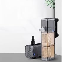 Tigerlily Enterprises 25W Fish Tank Filter 4-in-1 Internal ...