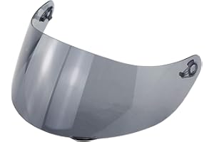 GoolRC Motorcycle Helmet Lens,Motorcycle Wind Shield Helmet Lens Visor Replacement for AGV K1 K3SV K5 Full Face Helmet