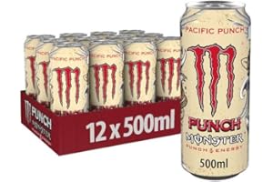 Monster Pacific Punch - PMP, 500 ml, paquete de 12