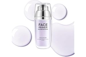 VIOLA HOUSE Face Primer, Imprimación para el Tono Facial, Ilumina y Alisa la Piel y Rellena las Líneas Finas, Prebase Maquillaje Prebase Correctora. 35ml (purple)