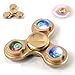 Produktbild G-Hawk® LED Licht Hand Spinner Fidget Toys Aluminium Edelstahl Metall Mental Keramik Finger Ball für Autismus EDC ADHD Finger Spinner Angst Stress Relief Spielzeug Focus Rave Light Show