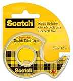 Scotch 70016072798 - Dispensador con cinta adhesiva de doble cara