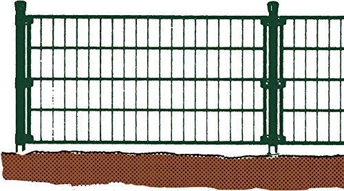 Preisvergleich Produktbild Einzelstabmatte Grün 2000X1000mm, 10 Stück