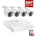 Produktbild ZOSI 4CH 5MP Ultra HD Video Überwachungssystem 1TB Festplatte 4 Kanal 5.0MP DVR Recorder mit 5Megapixel 2560 * 1920P Outdoor Bullet Überwachungskamera Set 30M IR Nachtsicht Bewegungserkennung