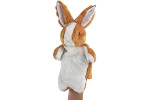 Jouets Marionnettes À Main Lapin Marionnettes À Main Jouets Animaux en Peluche pour Jouer À Faire Semblant Imaginatif Marionnettes À Raconter des Histoires pour Les Enfants Marionnettes À Main pour