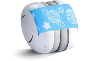 SuplutuX Gehörschutz Kinder - Kapselgehörschutz für Kinder, Lärmschutz Kopfhörer Kinder, Ohrenschützer Kinder Besonders Weich Und Leicht für den Empfindlichen Babykopf, Verbessert den Schlaf unterwegs