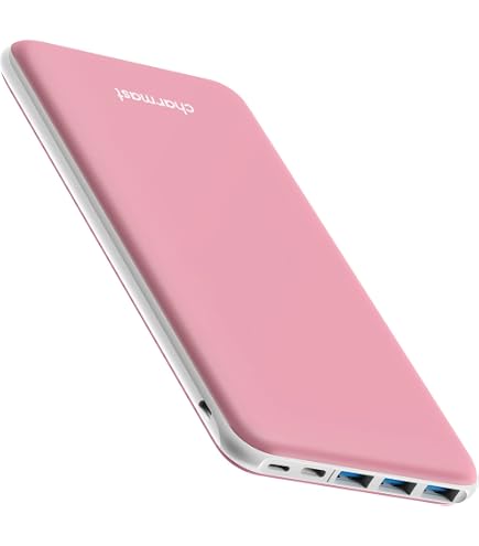 HALO Power Bank 5k – 2er Pack (Marineblau & Roségold), Bis Zu 2 Handy-Ladungen, Mit 2 USB-Anschlüssen