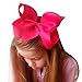 Baby Girl Grosgrain Ribbon 6" Large Boutique Hair Bows Pack Of 16