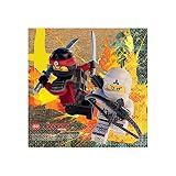 Lego, Ninjago-Geschirr, Serviette - Amscan