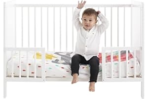 COOL · DREAMS - Barandilla Blanca para cunas colecho Convertibles en Cama