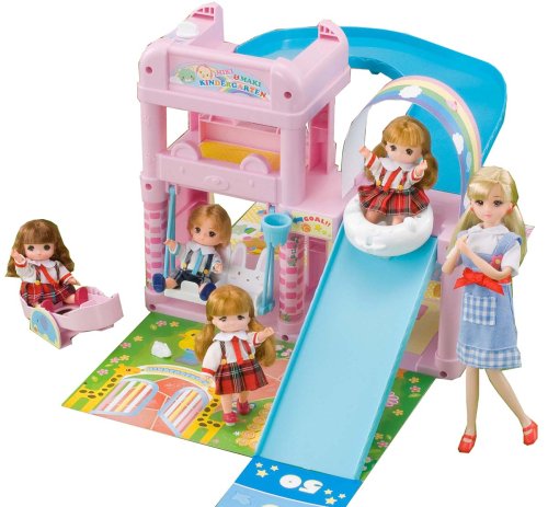 Takara Tomy Slide Kindergarten Kururin Maki Miki Rika Chan Japan