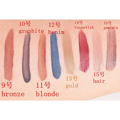 Blue Vessel 16 Farben Wasserdicht Lippenstift Set Dauerhafte Lange Matte Lip Gloss Lip Liner Kosmetik - 3