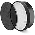 Wadoy LV-H132 Air Purifier Filter for Compatible with Levoit HEPA and Activated Carbon Replacement Filters Set