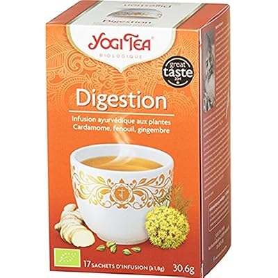 Yogi Tea Infusion Digestion 17 Sachets - Lot de 3