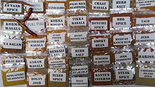 Nature Kitchen Tandoori Spice 50g – Hand Blended Rare Spice Mix for Marinades, Seasonings & Cooking, Unique Flavor Blend, Perfect for 4-6 Servings, Ideal for Indian & Mediterranean Dishes