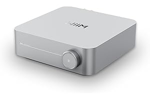 WiiM Amp: Amplificatore per lo streaming multiroom con AirPlay 2, Chromecast, HDMI e controllo vocale - Streaming di Spotify,