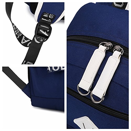 Laptop-Rucksack -19 Zoll-Reise-Rucksack, wasserdichter heller Kursteilnehmer-Rucksack, Zweiwegmetallreißverschluß-Art- und Weisebeiläufiger Rucksack, Spielraum, Arbeit, Weg Verwendbar - 6