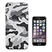 Produktbild 003597 - Grey Camo Army Camouflage Design iphone 6 6S 4.7'' Fashion Trend Silikon Hülle Schutzhülle Schutzcase Gel Silicone Hülle