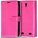 Produktbild Nancen ZTE ZMax 2 / Z958 Lederhülle Neu Style Acht Farbe Weich PU Flip Case Ledertasche / Schutz Etui, Einfach Vintage Kollektion Karten Slot Foto Wallet Hülle Handy Tasche Zubehör