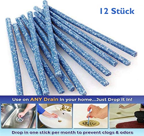 Preisvergleich Produktbild Lomire® Abflussreiniger abflusszauber Sticks, Rohrreiniger Reiniger Rohrreinigung für Küche Toilette Dusche Enzymreiniger für Spülbecken, Waschbecken, Badewanne