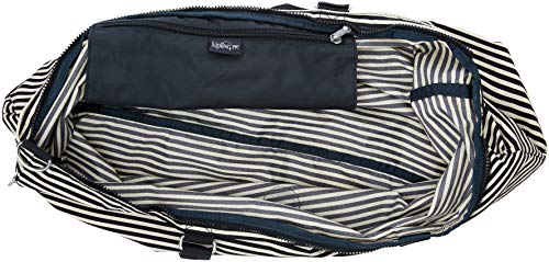 Kipling XL Bag, Bolso Bandolera para Mujer, Varios Colores (Marine Stripy), 64 cm - Kipling