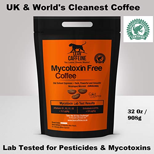 Lean Caffeine Bulletproof Coffee Ground Grounded coffee 908g