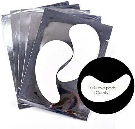 25 Pairs LashArt Lush Eyelash Extension Under Eye Pads Lint Free Gel Patches Comfy