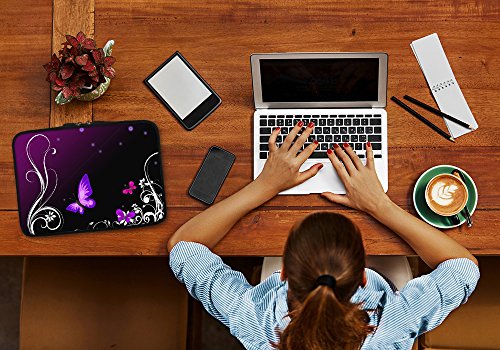Pedea Design Tablet PC Tasche 10,1 Zoll (25,6 cm) neopren purple butterfly - 5